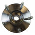 HUB134 by MOTORCRAFT - Wheel Hub-Disc Brake Hub Rear MOTORCRAFT HUB-134