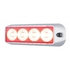 37235 by UNITED PACIFIC - Multi-Purpose Warning Light - 4 LED Warning Light, Red LED