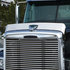 29100 by UNITED PACIFIC - Hood Deflector - Bug Deflector, Stainless, for 2013+ Freightliner Coronado SD