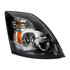 31095 by UNITED PACIFIC - Headlight Assembly - RH, LED, Chrome Housing, High/Low Beam, with Signal Light