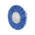 90092 by UNITED PACIFIC - Buffing Wheel - 6" Blue Treated Airway Buff, 5/8" & 1/2" Arbor