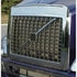 29013 by UNITED PACIFIC - Hood Deflector - Bug and Grille Deflector Kit, Stainless, for Volvo 2003+ VN
