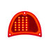 110198 by UNITED PACIFIC - Tail Light - 32 LED Sequential, for 1957 Chevy Passenger Car