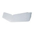 28011 by UNITED PACIFIC - Sun Visor - 14" Stainless Steel, Ultra Cab Drop Style, for Peterbilt