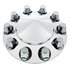 10254 by UNITED PACIFIC - Axle Hub Cover - Axle Cover, 33mm Nut Cover, Chrome, Pointed