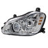 35741 by UNITED PACIFIC - Headlight Assembly - LED, LH, Chrome Housing, High/Low Beam, with 9 LED Amber Signal (Sequential), 100 LED White DRL, 6 LED Side Marker