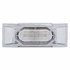 36895 by UNITED PACIFIC - Clearance/Marker Light, with Chrome Bezel, 16 LED, Reflector, Amber LED,/Clear Lens