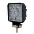 36618 by UNITED PACIFIC - Work Light - Flood Light, Vehicle-Mounted, 9 High Power, LED, 4-1/4" Square "Competition Series"