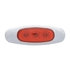 39480 by UNITED PACIFIC - Clearance/Marker Light - Red LED/Red Lens, with Reflector, 3 LED