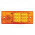 38578 by UNITED PACIFIC - Turn Signal Light - 18 LED Freightliner Reflector, Amber LED/Amber Lens