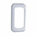 41074 by UNITED PACIFIC - Rocker Switch Face Plate - Rocker Switch Trim, Chrome