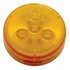 38457 by UNITED PACIFIC - Clearance/Marker Light - Low Profile, Amber LED/Amber Lens, 2", 4 LED