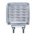 39380 by UNITED PACIFIC - Turn Signal Light - Double Face, RH, 39 LED Reflector, Amber & Red LED/Clear Lens, 2-Stud Mount