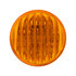 38170 by UNITED PACIFIC - Clearance/Marker Light, Amber LED/Amber Lens, Round Design, 2", 9 LED, 2 Female Bullet Plugs
