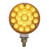 39438 by UNITED PACIFIC - Turn Signal Light - Double Face, 42 LED Reflector, Amber & Red LED/Amber & Red Lens