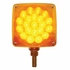 38702 by UNITED PACIFIC - Turn Signal Light - Double Face, RH, 45 LED Single Stud, Amber & Red LED/Amber & Red Lens