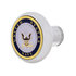 22962 by UNITED PACIFIC - Air Brake Valve Control Knob - Deluxe Military Medallion Air Valve Knobs - Navy