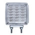 39379 by UNITED PACIFIC - Turn Signal Light - Double Face, LH, 39 LED Reflector, Amber & Red LED/Clear Lens, 2-Stud Mount