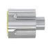 23399 by UNITED PACIFIC - Air Brake Valve Control Knob - Chrome Aluminum Gun Barrel, Screw-On