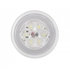 37008 by UNITED PACIFIC - Back Up Light - 4" Round, 21 LED, White LED, Clear Lens, Glo Light