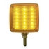 39681 by UNITED PACIFIC - Turn Signal Light - Double Face, RH, 39 LED Reflector, Amber & Red LED/Lens, 1-Stud Mount