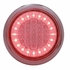 39968B by UNITED PACIFIC - Brake/Tail/Turn Signal Light - 38 LED "Euro", Flange Mount, White LED/Red LED/Clear Lens