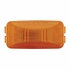 30141 by UNITED PACIFIC - Clearance/Marker Light - Incandescent, Amber/Polycarbonate Lens, with Rectangle Design, 1 Bulb, 2 Female Terminals