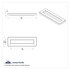 41001 by UNITED PACIFIC - Indicator Label Trim - Plastic, Chrome, for Freightliner Classic & FLD 1989-2010