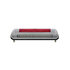 110203 by UNITED PACIFIC - License Plate Light - Chrome, with Red LED 3rd Brake Light, Red LED/Red Lens