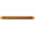 38463 by UNITED PACIFIC - Turn Signal Light - 11 LED, 17" Bar, Amber LED/Lens