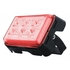 37160B by UNITED PACIFIC - Multi-Purpose Warning Light - 6 High Power LED Rectangular Warning Light, with Bracket, Red LED