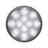 39510 by UNITED PACIFIC - Auxiliary Light - 12 LED 4" Reflector Auxiliary/Utility Light, White LED/Clear Lens