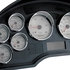 42200 by UNITED PACIFIC - Gauge Bezel - Speed/Tachometer Gauge Cover, with Visor, for 2007+ International