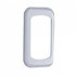 41074B by UNITED PACIFIC - Rocker Switch Face Plate - Rocker Switch Trim, Chrome