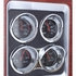 41433 by UNITED PACIFIC - Gauge Bezel - Gauge Cover, Small Kenworth Single