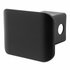 77008 by UNITED PACIFIC - Matte Black Plastic Hitch Cover For 2" x 2" Trailer Hitch Receivers