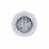 37969 by UNITED PACIFIC - Clearance/Marker Light - with Bezel, 3 LED, Dual Function, Mini, Amber LED/Clear Lens