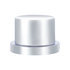 10750 by UNITED PACIFIC - Wheel Lug Nut Cover Set - 7/16" x 1/2", Chrome, Plastic, Flat Top, Push-On Style