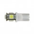 37803 by UNITED PACIFIC - Multi-Purpose Light Bulb - 5 High Power LED 360 Degree 194 Bulb, White