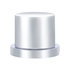 10757 by UNITED PACIFIC - Wheel Lug Nut Cover Set - 15/16" x 1 3/16", Chrome, Plastic, Flat Top, Push-On Style