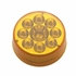 39739 by UNITED PACIFIC - Clearance/Marker Light, Amber LED/Amber Lens, 2.5", with Pure Reflector, 9 LED