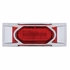 36894 by UNITED PACIFIC - Clearance/Marker Light, with Chrome Bezel, 16 LED, Reflector, Red LED,/Red Lens