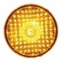 33507 by UNITED PACIFIC - Clearance/Marker Light - Incandescent, Amber/Polycarbonate Lens, with Beehive Design, 2", Crystal Reflector