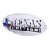 11017 by UNITED PACIFIC - Emblem - Chrome, Oval, "Texas Edition"