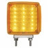 39377 by UNITED PACIFIC - Turn Signal Light - Double Face, LH, 39 LED Reflector, Amber & Red LED/Lens, 2-Stud Mount