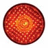 33512B by UNITED PACIFIC - Clearance/Marker Light - Incandescent, Red/Polycarbonate Lens, with Beehive Design, 2" Crystal Reflector