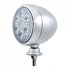 30660 by UNITED PACIFIC - Work Light - 6 High Power LED Round, with Teardrop Style Stainless Steel Housing