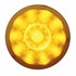 38427 by UNITED PACIFIC - LED Marker Light - Assembly, 11 LED, Amber Lens/Amber LED, Watermelon Design