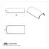 42356 by UNITED PACIFIC - Door Mirror Cover - RH, for Freightliner Cascadia