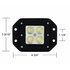 36535 by UNITED PACIFIC - Work Light - 4 High Power LED Flange Mount "X2", with Black Die-Cast Aluminum Housing